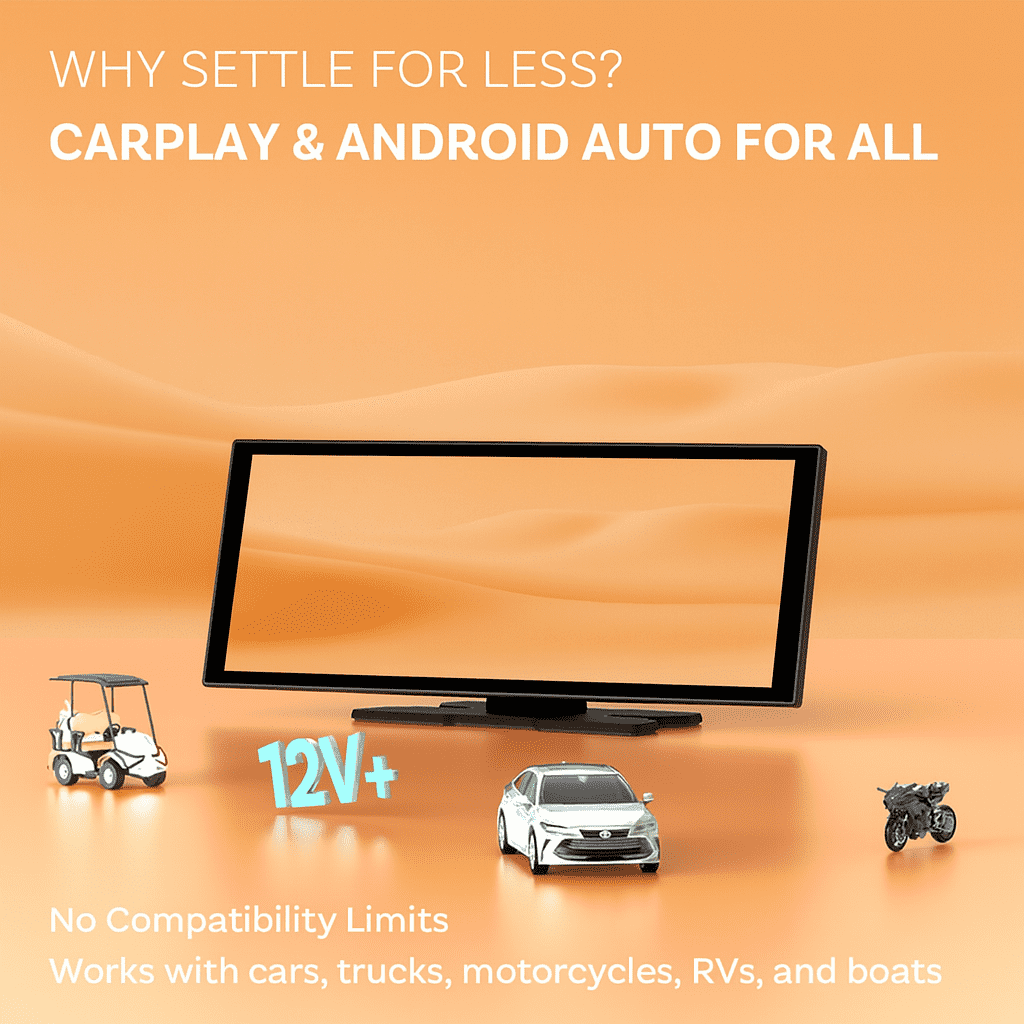 ScreenFlow Portable Car Display Screen