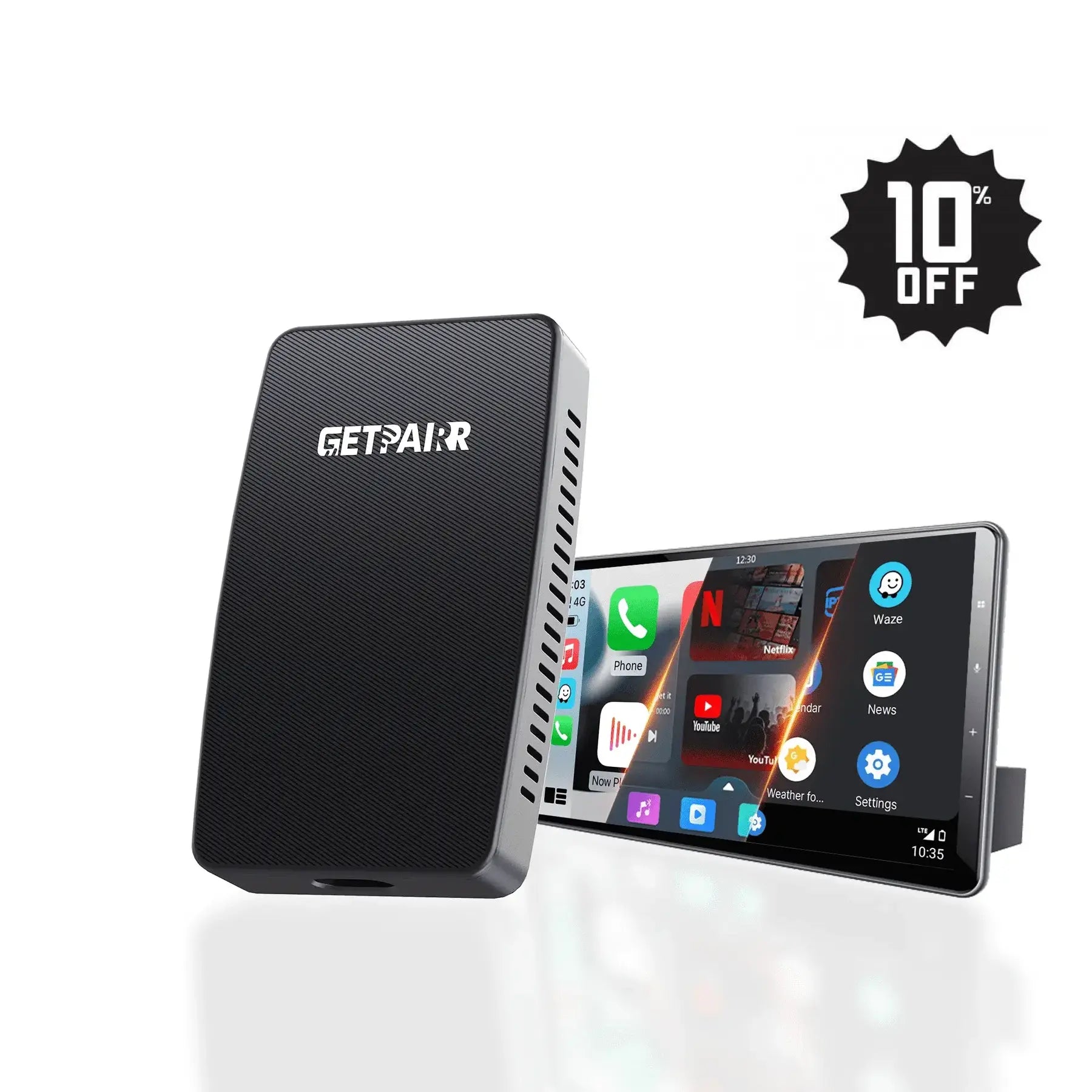 【GetPairr TV】Car TV Mate Pro Max Pairr Max Pro Wireless CarPlay/Android auto with video