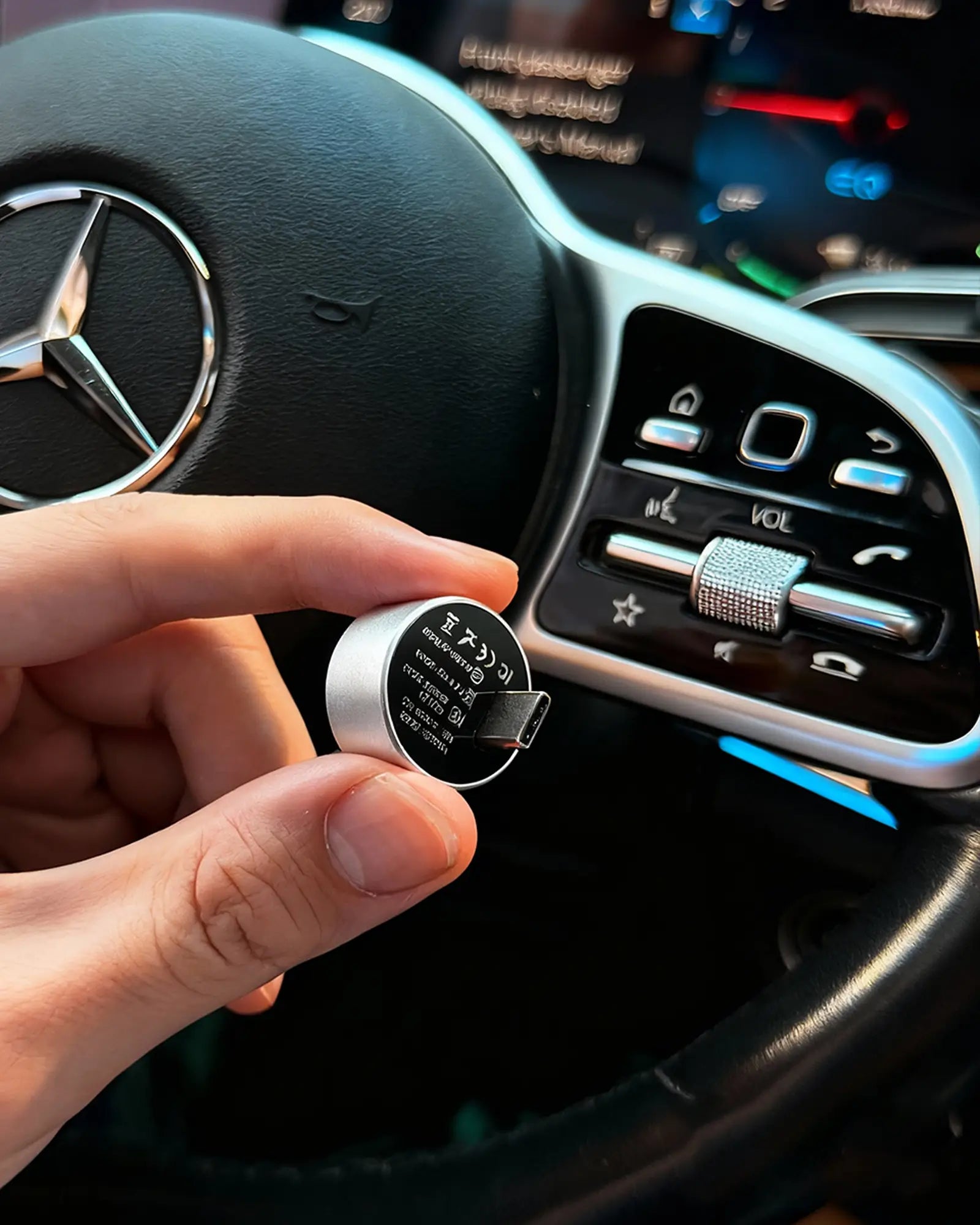 2026 Mejorado GetPairr® MiniPod3.0 | Adaptador inalámbrico CarPlay y Android Auto