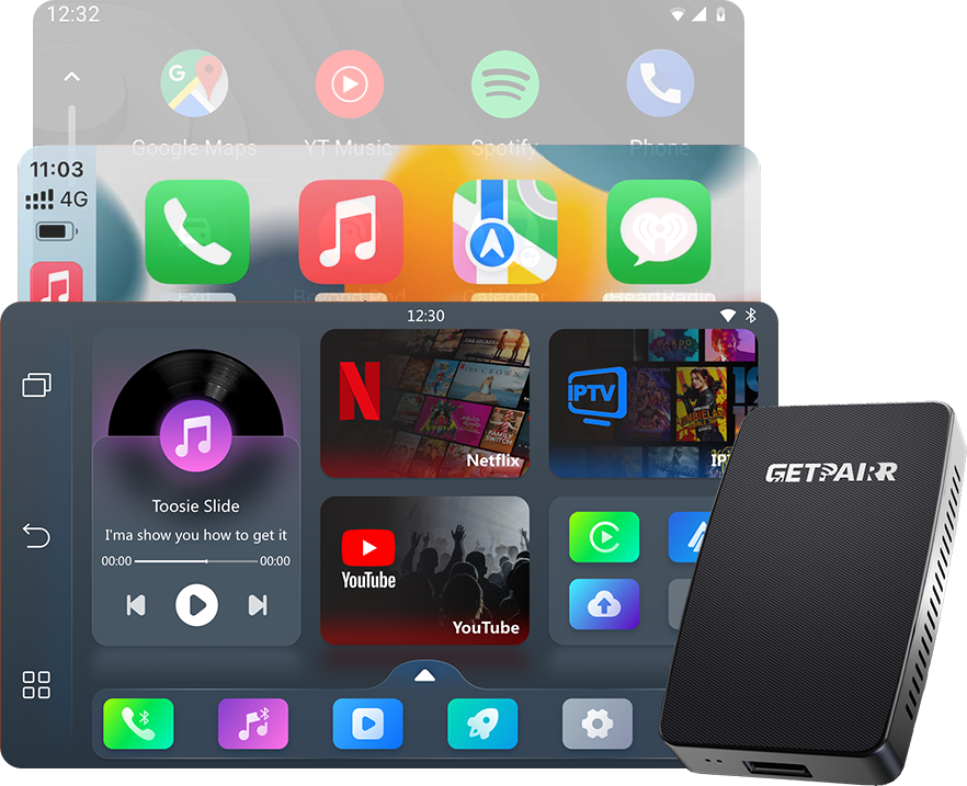 GetPairr Max PRO carplay youtube adapter