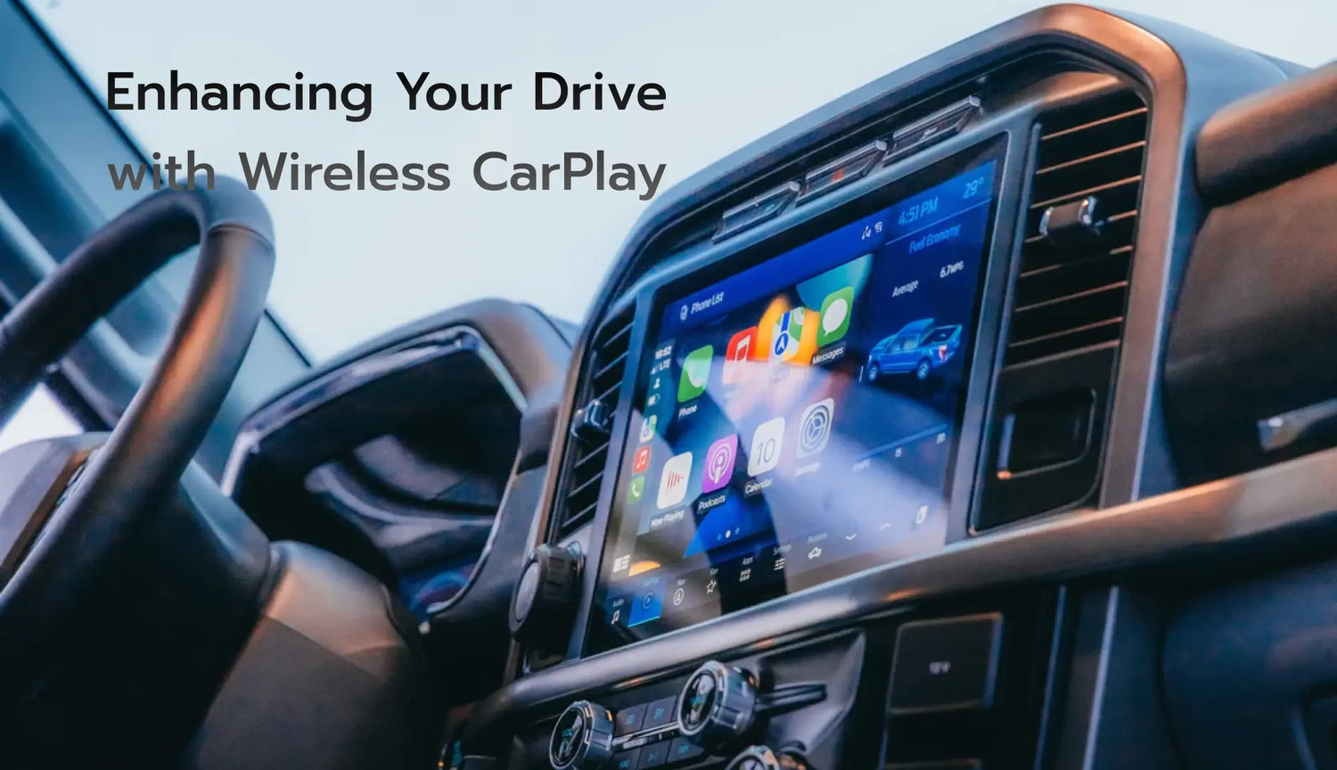 Upgrade your driving experience with wireless CarPlay