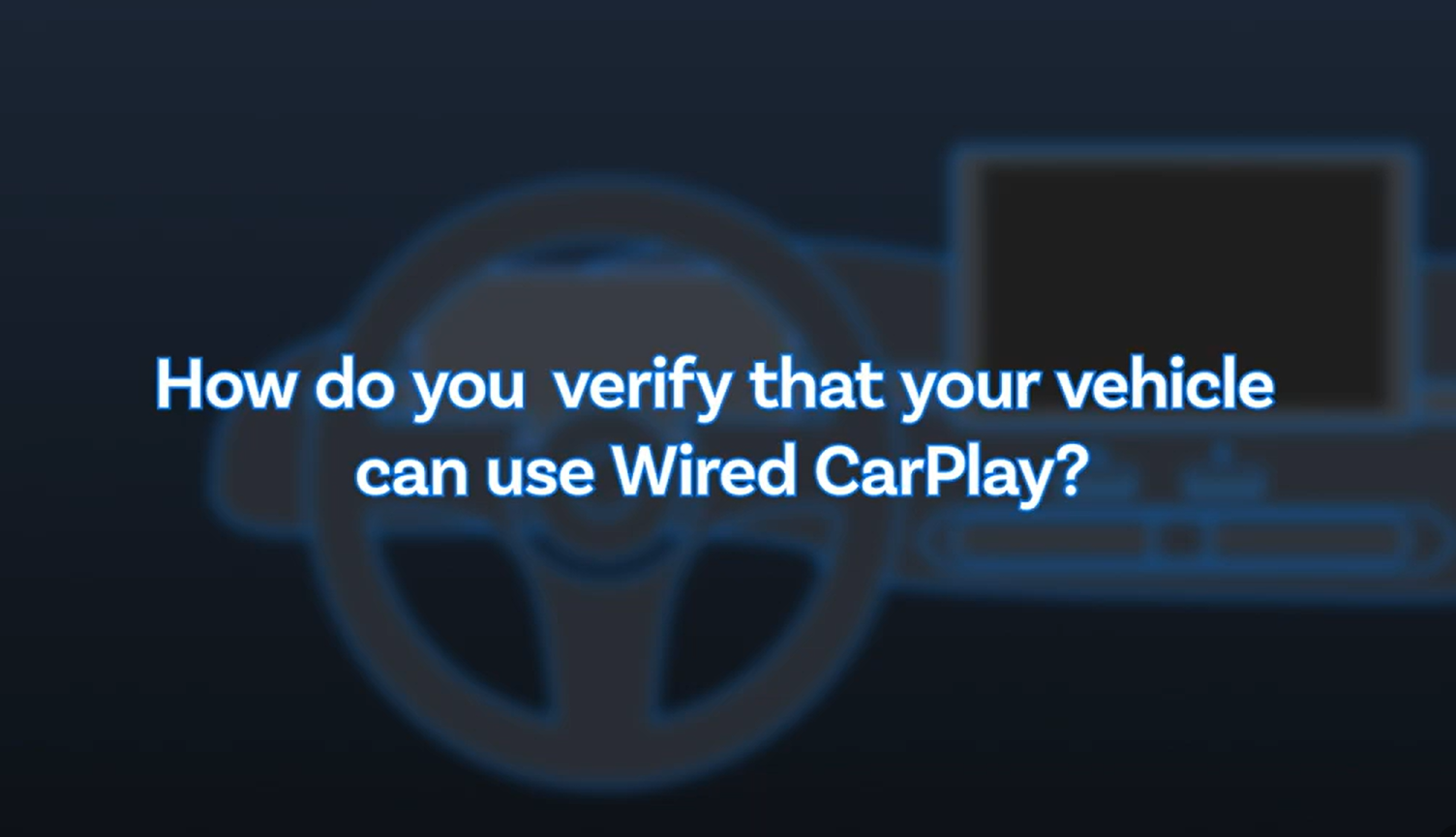 How to Check If Your Car Supports Wired Apple CarPlay