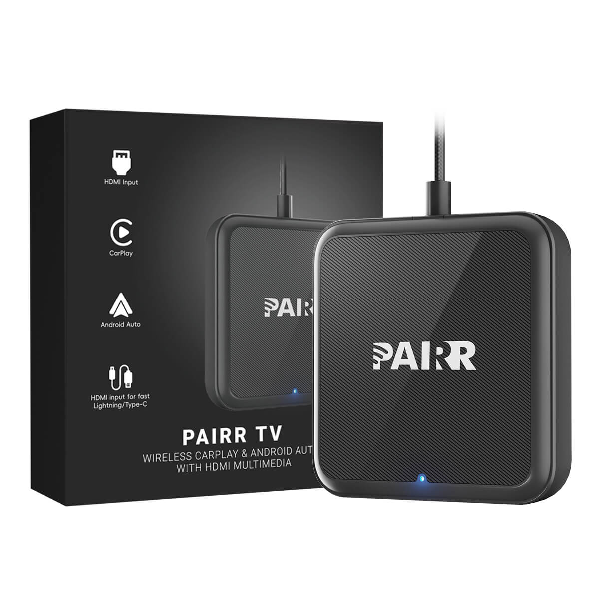 【NOUVEAU】Adaptateur Pairr TV-HDMI Multimédia sans Fil CarPlay/Android Auto Amélioré 2025