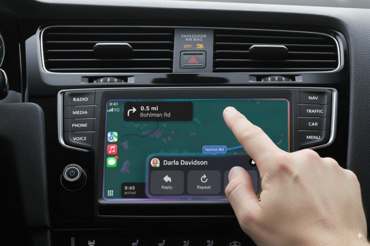 Apple CarPlay Navigation & Safety