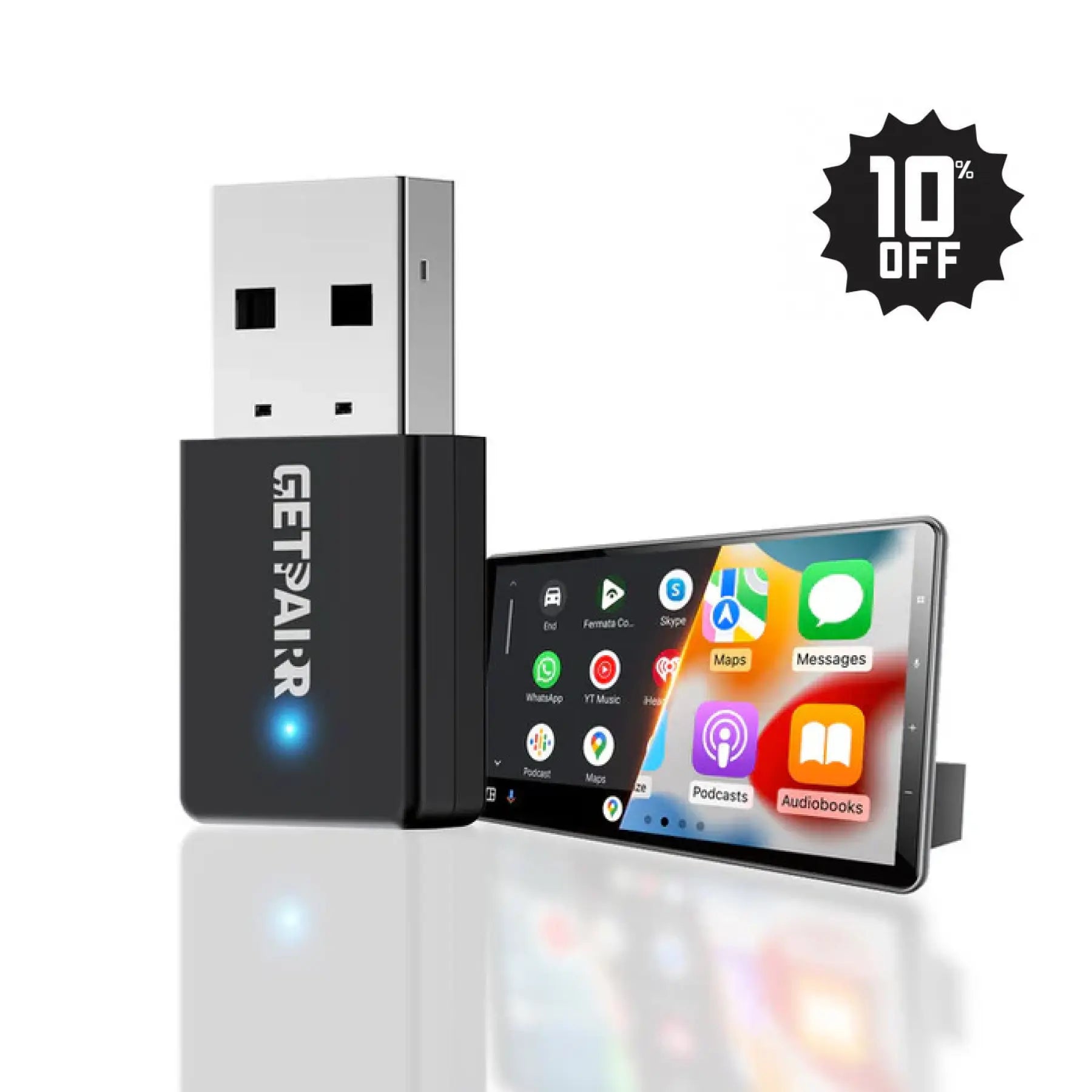 CarPlay AI Box GETPAIRR Go 2.0 GetPairr Box 2.0 CarPlay AI TV Box