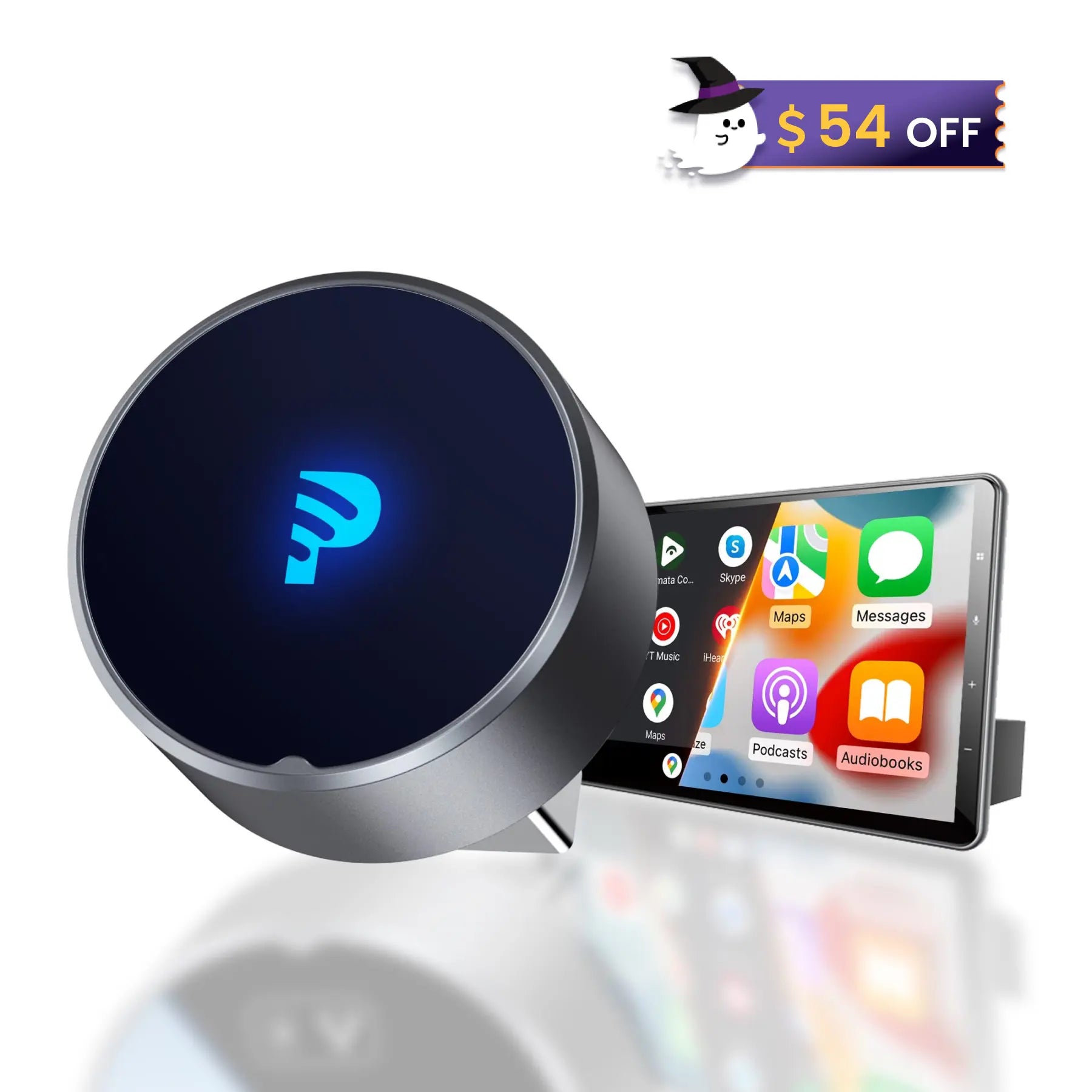 Mini 2.0, Say goodbye to cables and enjoy effortless wireless CarPlay & Android Auto